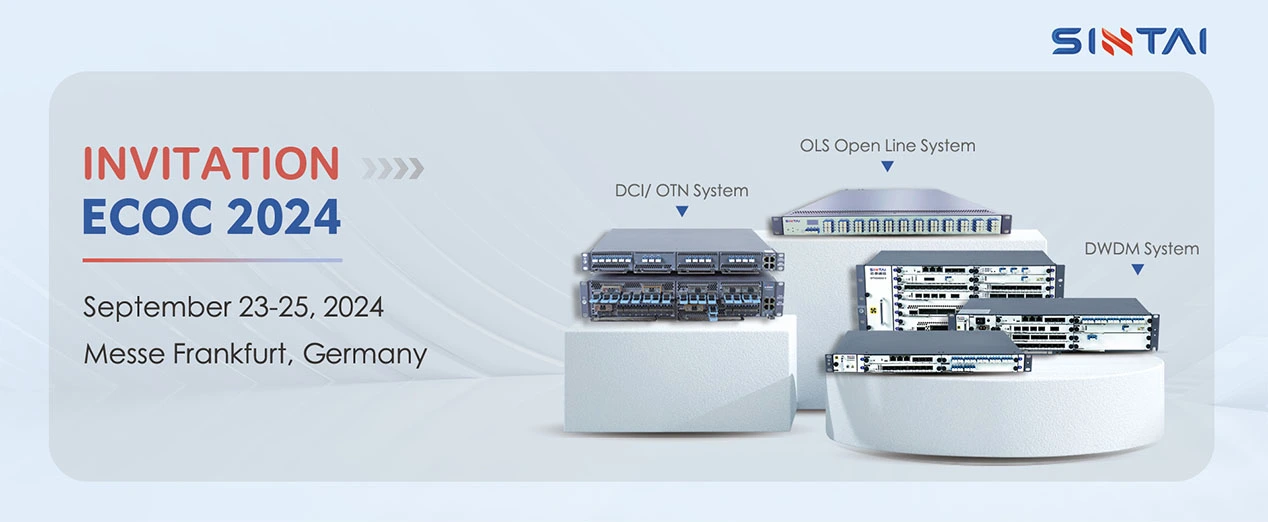دعوة دافئة لمعرض SINTAI في ECOC · ألمانيا